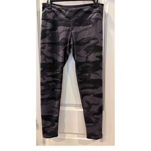 Tuff Athletics Leggings Charcoal Grey‎ Black Camouflage Activewear Yoga Pants